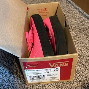 Hot Pink Vans
